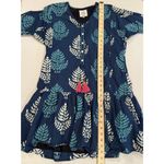 Bell by Alicia Bell Dress Womens XS Tropical Resort Vacation Travel Beach Blue Photo 5