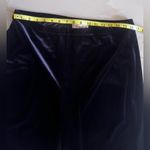 Notations  1X Black Velour Pull-on Wide Leg Elegant Pants Photo 6
