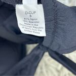 J.Crew Black Twist Bandeau Bikini Swim Top women’s size Small D Cup Photo 4