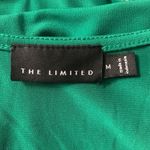 The Limited  Sleeveless Kelly Green Pleated Blouse Size Medium Photo 10