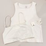 Anthropologie (BUNDLE) NWT Seamless Tank Top + Bralette Loungewear Ivory White Photo 0