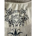 Wrangler  Rock 47 Women’s M Long Sleeve Pearl Snap Shirt Photo 5