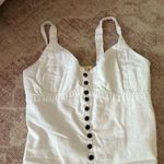 Love Note Cute White Button Top Photo 0