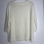 None Knit Lounge Set NWOT Off the Shoulder Cream Small Photo 5