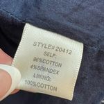 Skies Are Blue Anthropologie asymmetrical denim cropped jacket, size S EUC Photo 8