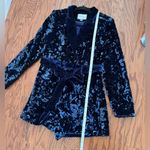 Alexis 
Pamina Sequin Romper In Blue Photo 8