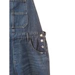 Wrangler Relaxed Fit Denim Overalls Blue Indigo Distressed barrel leg XL Photo 2