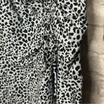Parker Blue Leopard Print Dress Photo 9