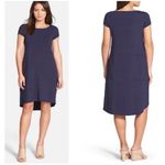 Eileen Fisher  viscose Jersey bateau neck dress Photo 1