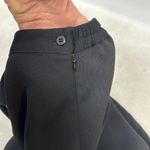 Worthington Women's Faux Wrap Lined Above Knee Skirt 12 Petite Black Polyester Photo 4