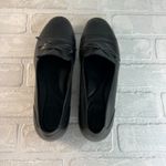 Born Loafer Flats Womens 9 Black Gallatin Cap Toe Bow Leather Preppy Academia Photo 4