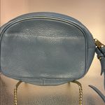 J.Crew  Slate Blue Leather Crossbody Bag Photo 1