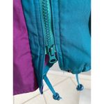 Pacific trail Vintage Coat Large Teal Purple Hooded Jacket Coat Lined Outerwear* Photo 9