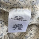 Bila Blue and Cream Floral Mini Dress Size L Photo 5