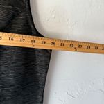 Dialogue  Vintage 90s Silk Black Metallic Sheen Square Neck Tank Top Large Grunge Photo 5