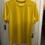 Nike Yellow Dri-Fit Athletic T-Shirt Photo 0