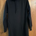 Jolie & Joy NWT Black sweatshirt dress hooded M Size M Photo 1