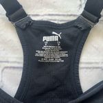 Puma Black Racerback Sports Bra Women’s Size Small Adjustable Strap Activewear Photo 7