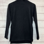 Lulus Embrace the Season Black Color Block Turtleneck Sweater Size SMALL Photo 0