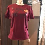 Unlisted  Women's Maroon T-Shirt Size Medium Photo 5