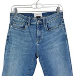 Current/Elliott Current Elliott The Stiletto Artisan Released Hem Denim Jeans Size 28 Med Wash Photo 3