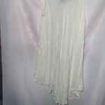 NWT RIMA BEACHWEAR BATA DRESS RINKLE LACE EMBROIDERY OFF WHITE ON SIZE FITS MOST Photo 9