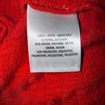 Anthropologie Maeve Womens Sweater Winterscape Cowl Neck Peplum XL Orange Photo 9