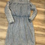 Time And Tru  Size Small Chambray Dress with Adjustable Waist Photo 1