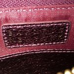 barney's new york  cherry metallic leather bag Photo 5