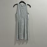 Athleta  Santorini Thera‎ Printed Dress Ripple Marble Gray Sleeveless Size Small Photo 2
