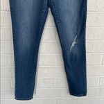 1822 Denim  Classic Blue Women's Jeans with Distressed Rips Size 30 Photo 2