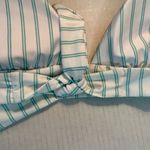 Splendid Bellini Reversible Halter Bra Bikini Top Sz S NWT Tie Dye & Stripes Photo 8