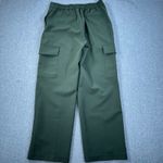 Rachel Zoe Olive Green Cargo Utility Pants Womens Medium Straight Leg Flat Front Photo 7