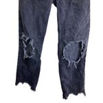 We The Free 452.  high rise charcoal wash distressed jeans Sz 24 Photo 4