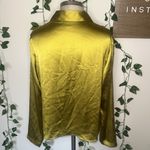 EXPRESS Portofino Tie Top Lime Green Yellow Gold Photo 3