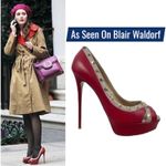 Valentino Garavani  Rockstud Two Tone Platform Pumps Peep Toe Size 41 Photo 1