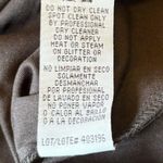 R & M Richards Vintage Maxi Dress One Shoulder Draped Black Silver Sparkle Size 4P Photo 12