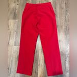 BCBGMAXAZRIA NWT BCBG MAXAzria Elliot Red Trousers Photo 5
