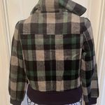 ✅✅✅BOGOHO ✅✅✅Love Stitch Plaid Hooded Jacket Photo 7