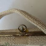 Vintage Floral Beaded Purse Yellow Photo 3