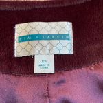 Pim + Larkin Faux Fur Pony Hair Plum Purple Long Coat Size XS Photo 2