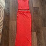 White Fox Boutique White Fox Love Galore Boutique Sequin Knit Top Red and star shining sequin knit maxi skirt red Photo 1