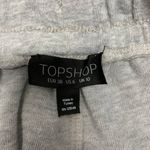 Topshop Gray Fleece Sweatpant Joggers Sz 6 Photo 5