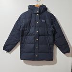 Patagonia Women's Cotton Down Parka - Pitch Blue - Size XS - 26851 Photo 2