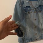 Urban Republic Light‎ Blue Distressed Denim Jacket Size XL Photo 2