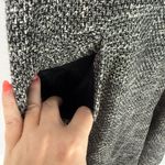 LK Bennett Cynthia Tweed Dress Pockets Flounce Hem Black White Size 8 EUC Photo 4