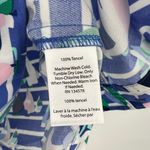 Vineyard Vines  Dress Off Shoulder Sailboat Harbor Women Blue Tencel Resort small Photo 7