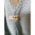 Madewell  Crop Tank Top Soft Knit Textured Cottagecore XS Geometric Summer Beach Photo 4