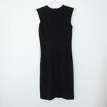 MM.LaFleur Womens Black Cap Sleeve Sheath Dress Size 0 Minimalist Career Office Photo 5