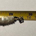 White & Purple Puka Shell Beaded 29 1/2 Inch Beaded Necklace Photo 7